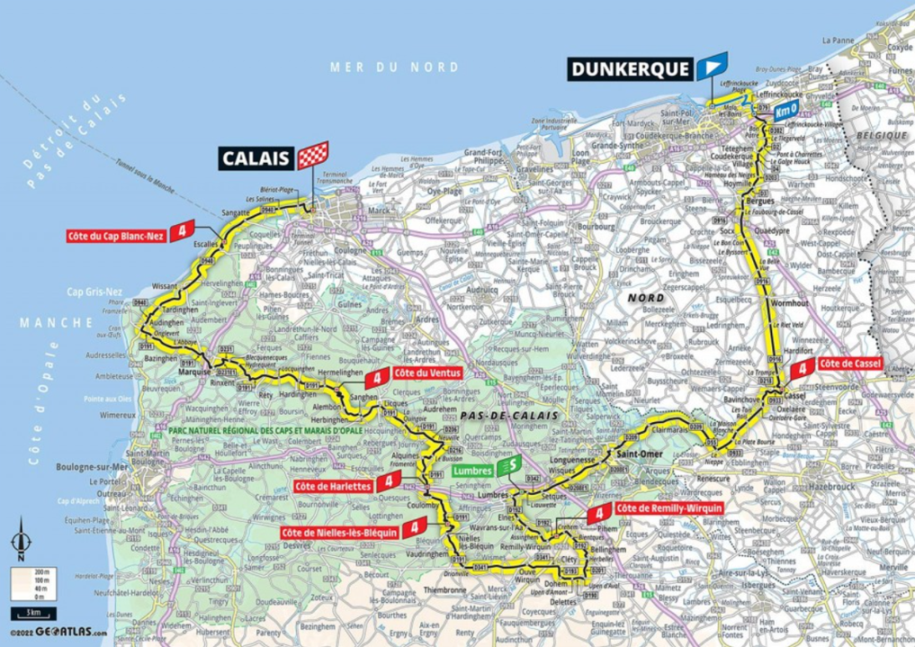 Le Tour de France dans les Hauts-de-France : Etape 4 Dunkerque – Calais / Etape 5 Lille – Arenberg 