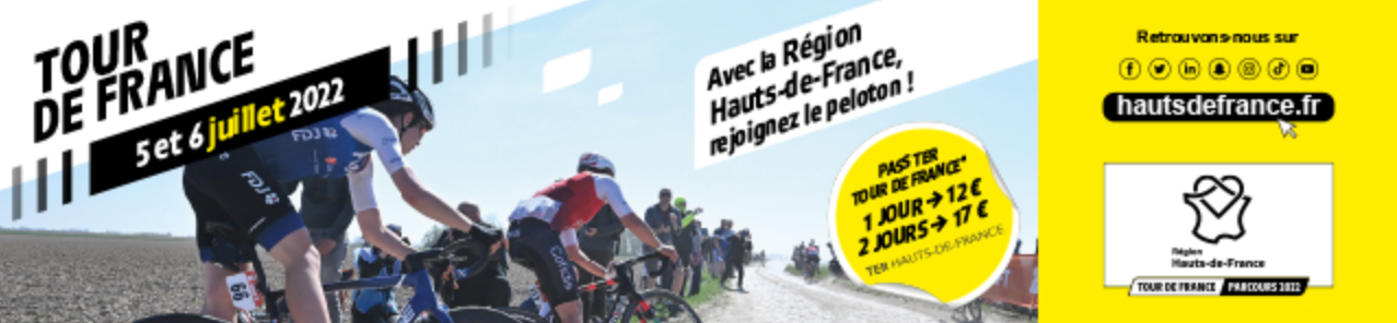 Le Tour de France dans les Hauts-de-France : Etape 4 Dunkerque – Calais / Etape 5 Lille – Arenberg 
